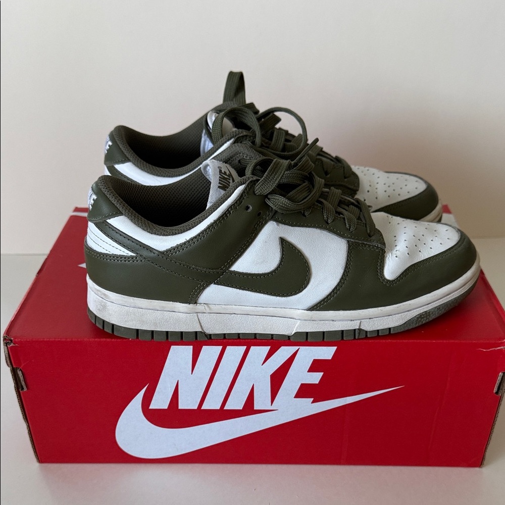 Nike Dunks Olive Green size 8